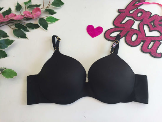Imagen de Victoria's Secret  Bra Negro 38D Demi  Sin costuras lined.